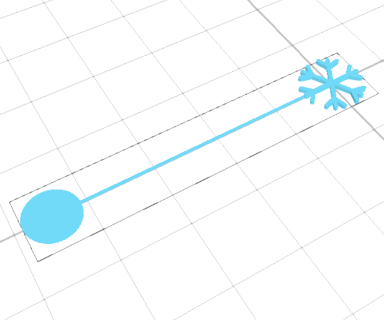 HOW TO CREATE a 3D SNOWFLAKE STIRRER IN 3D MODELLING SOFTWARE