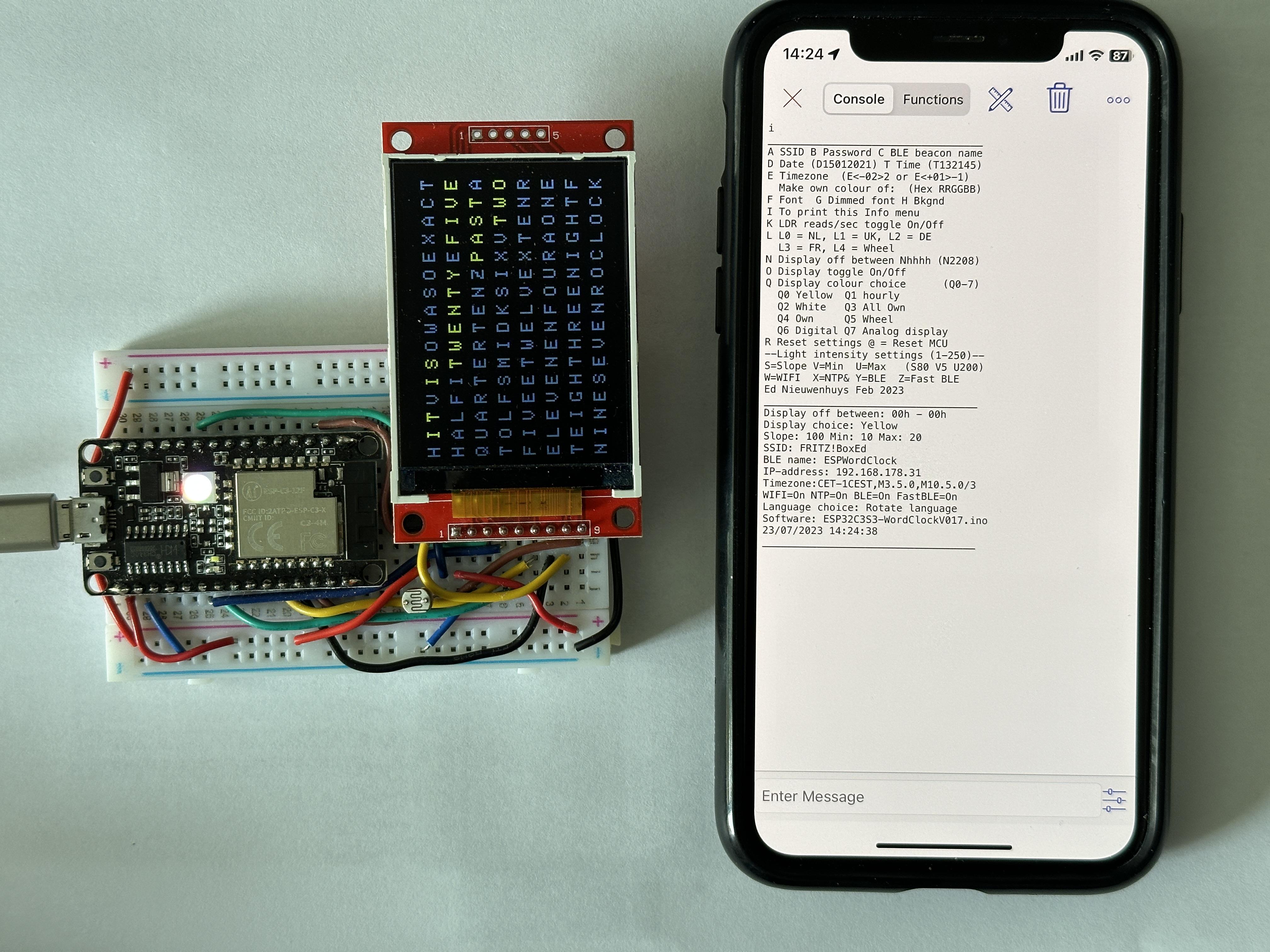NRF BLE UART Connection With ESP32-C3 and ESP32-S3