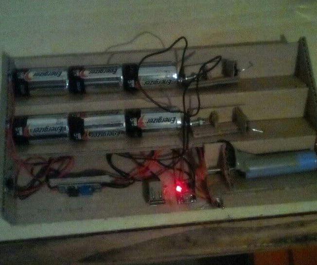 Recycle Old Almost Used Alcaline Batteries