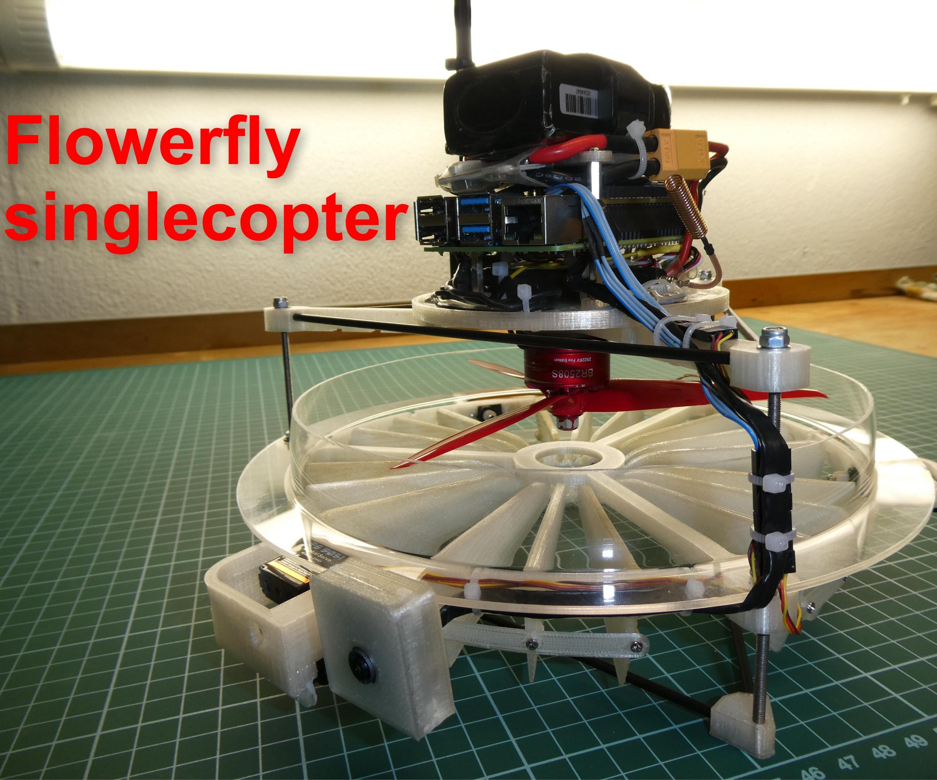 Yet Another Drone - the Flowerfly Singlecopter