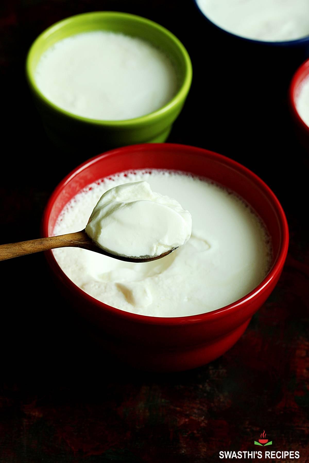 Homemade Instant Pot Curd (Tayir /தயிர்) (Dahi /दही)