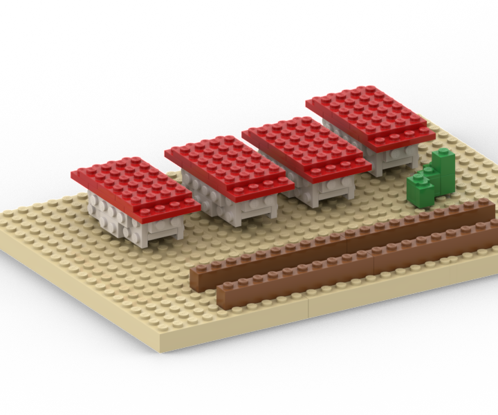 How to Make Bluefin Tuna Maguro Sushi From Legos - Stop Motion Prop