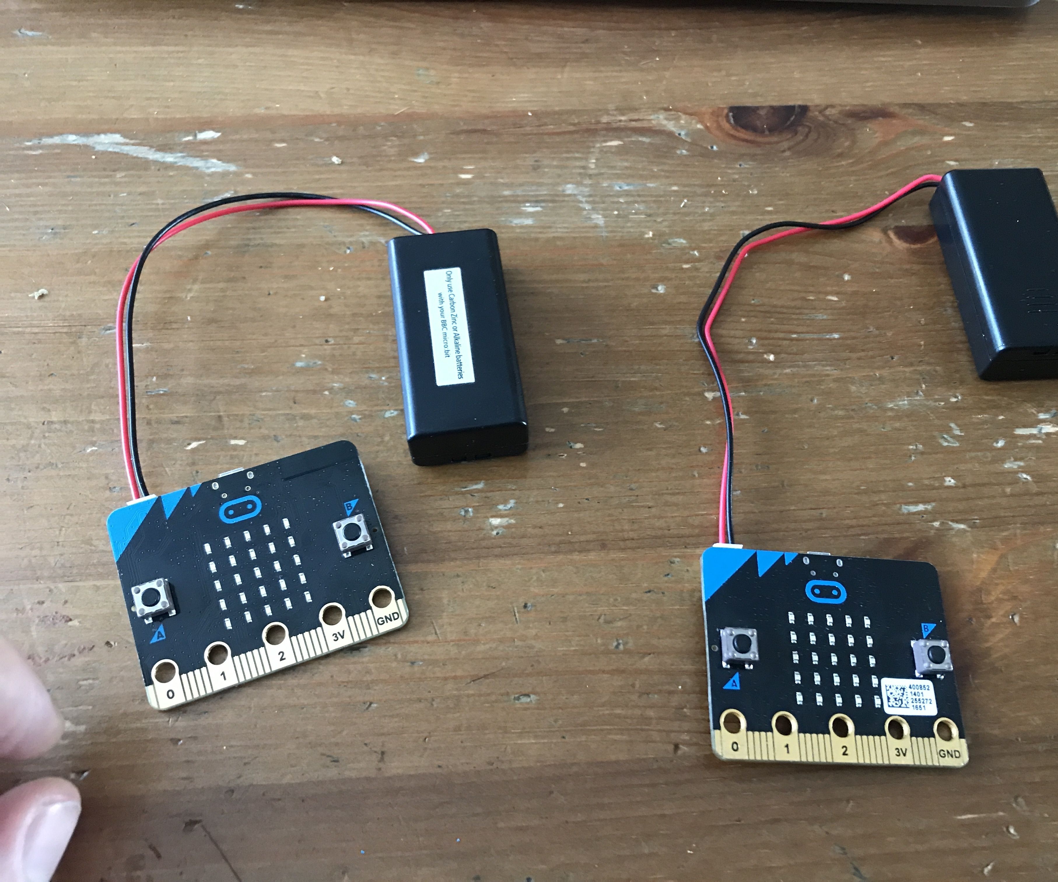 Simple DND Doorbell System With Two Micro:bits