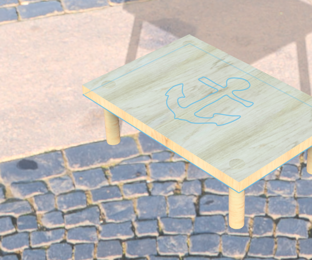 Mesa pequeña para sala