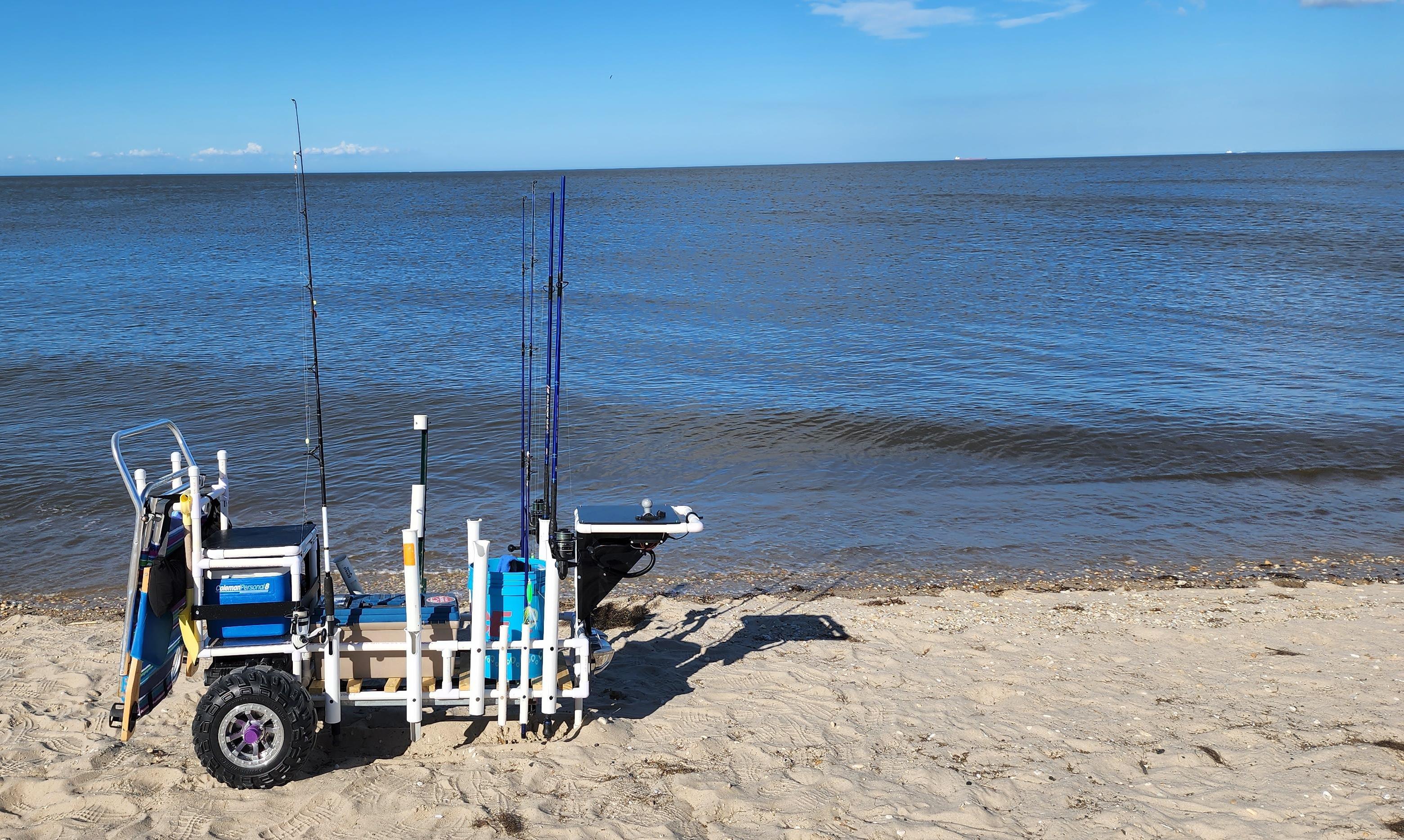 Power Wheels Fishing Cart
