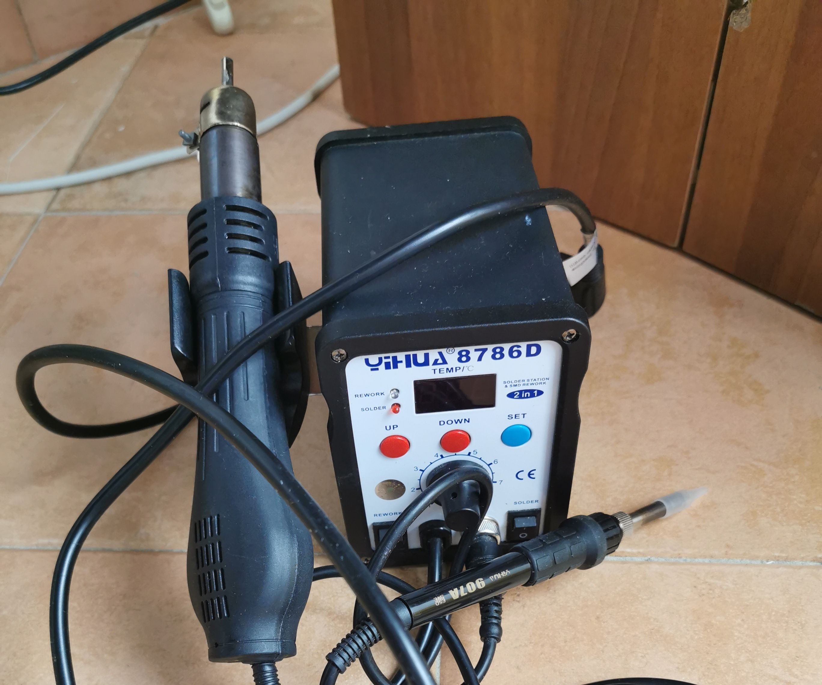 Support Rework Station (hotair)