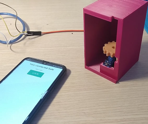 Connected Safe With ESP 8266