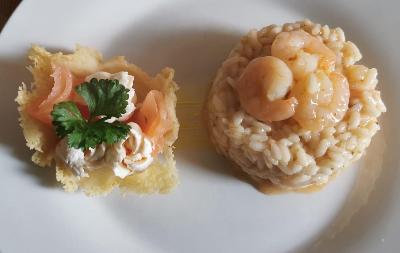 Lemon and Prawn Risotto
