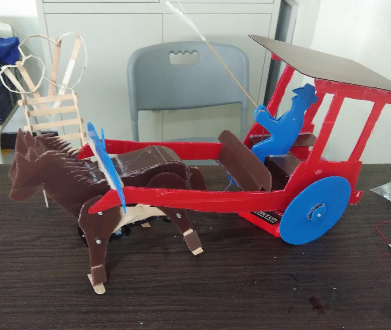  a Hot Horse Carriage Robot Rc Toys