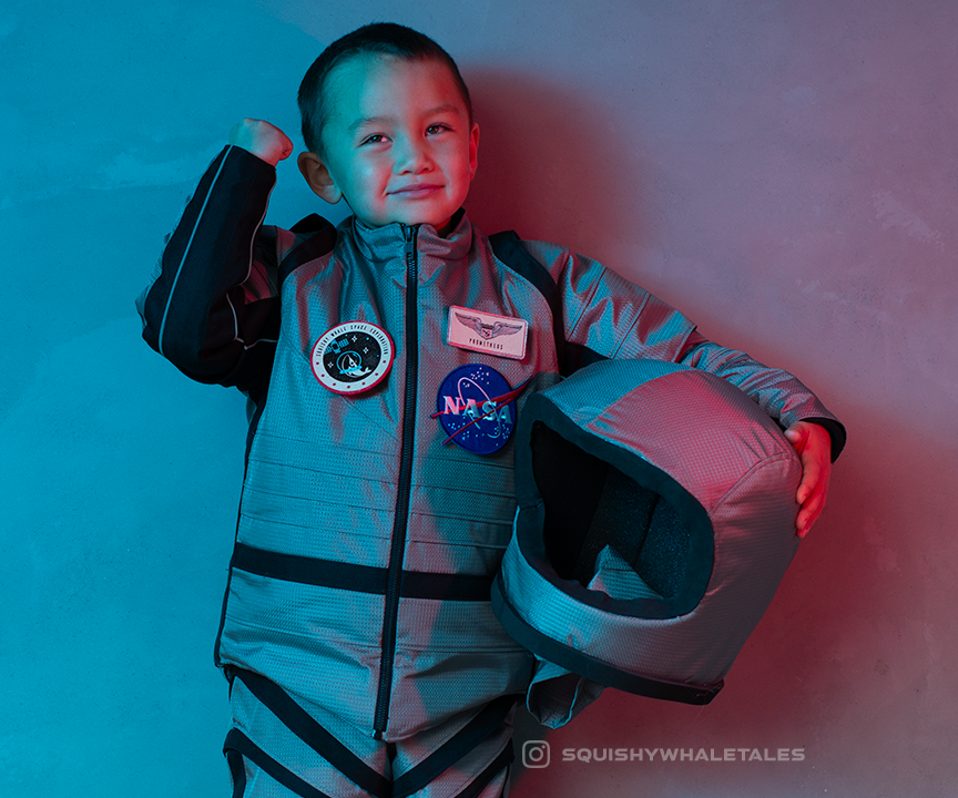 Kids Spacesuit That Doubles As a Winter Outfit