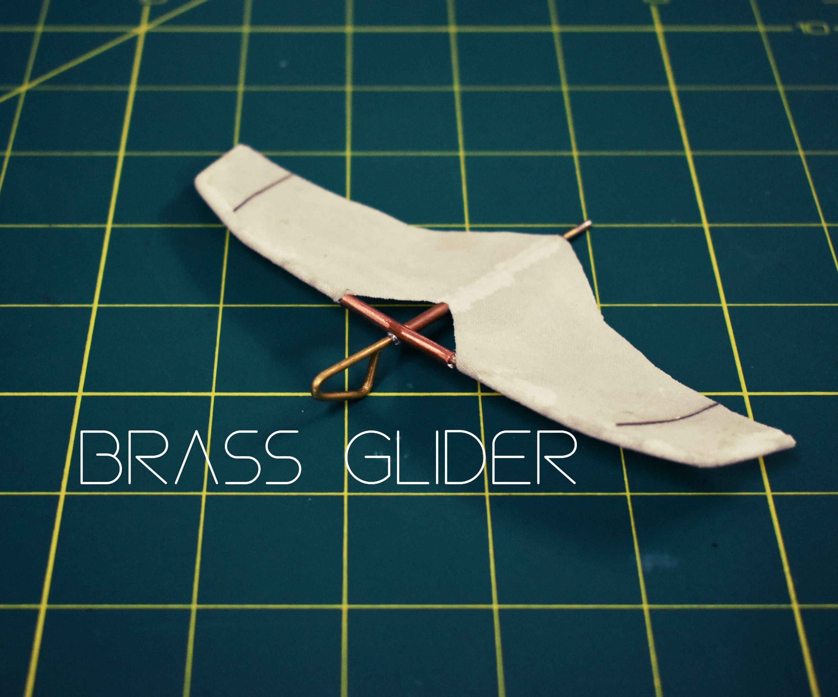 Steampunk Brass Glider