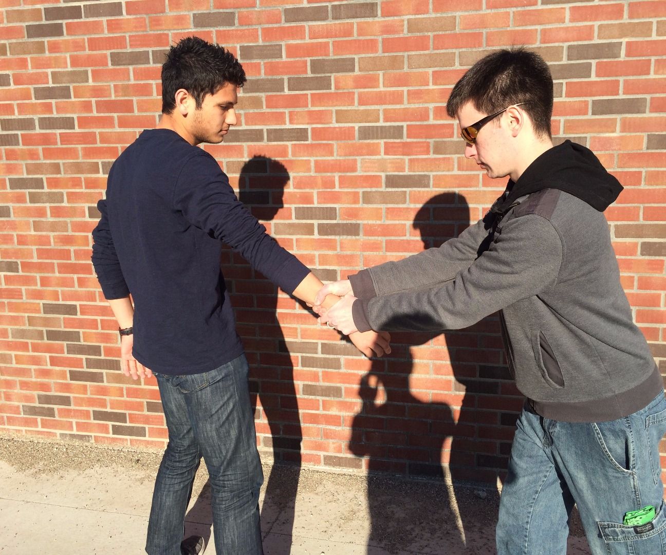 Escaping a Two Handed Arm Grab