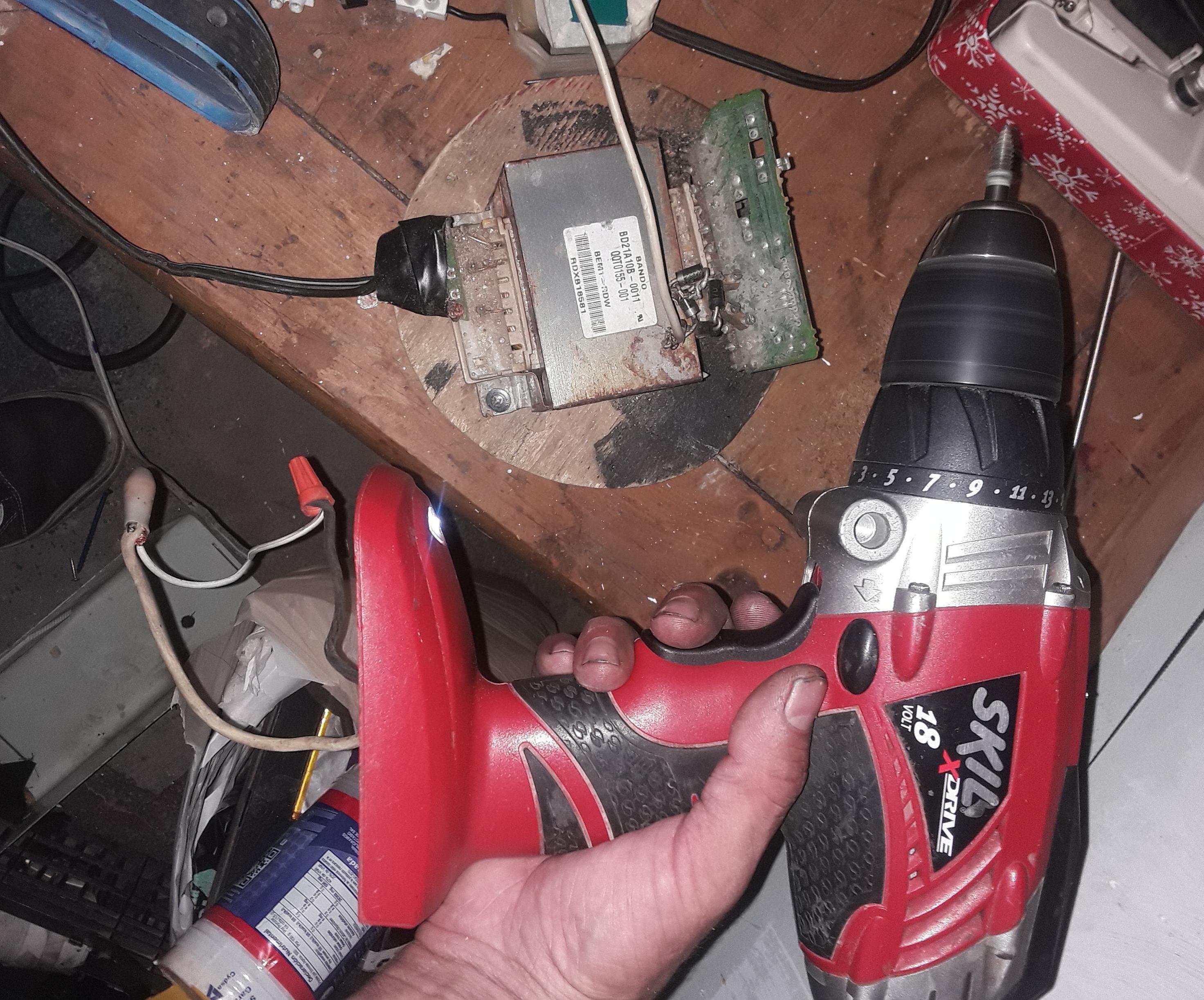 Battery Powered Drill Mod Power Source