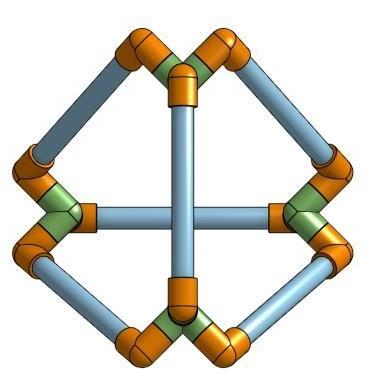PVC Pipe Tetrahedron