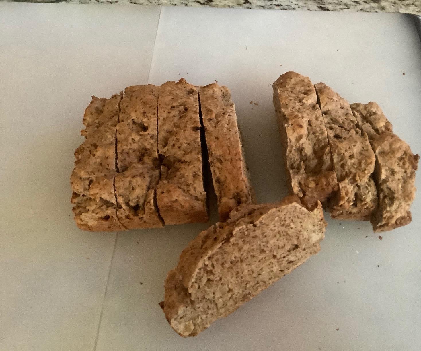 Healthy Banana Bread (24 Weight Watcher Points Per Loaf)