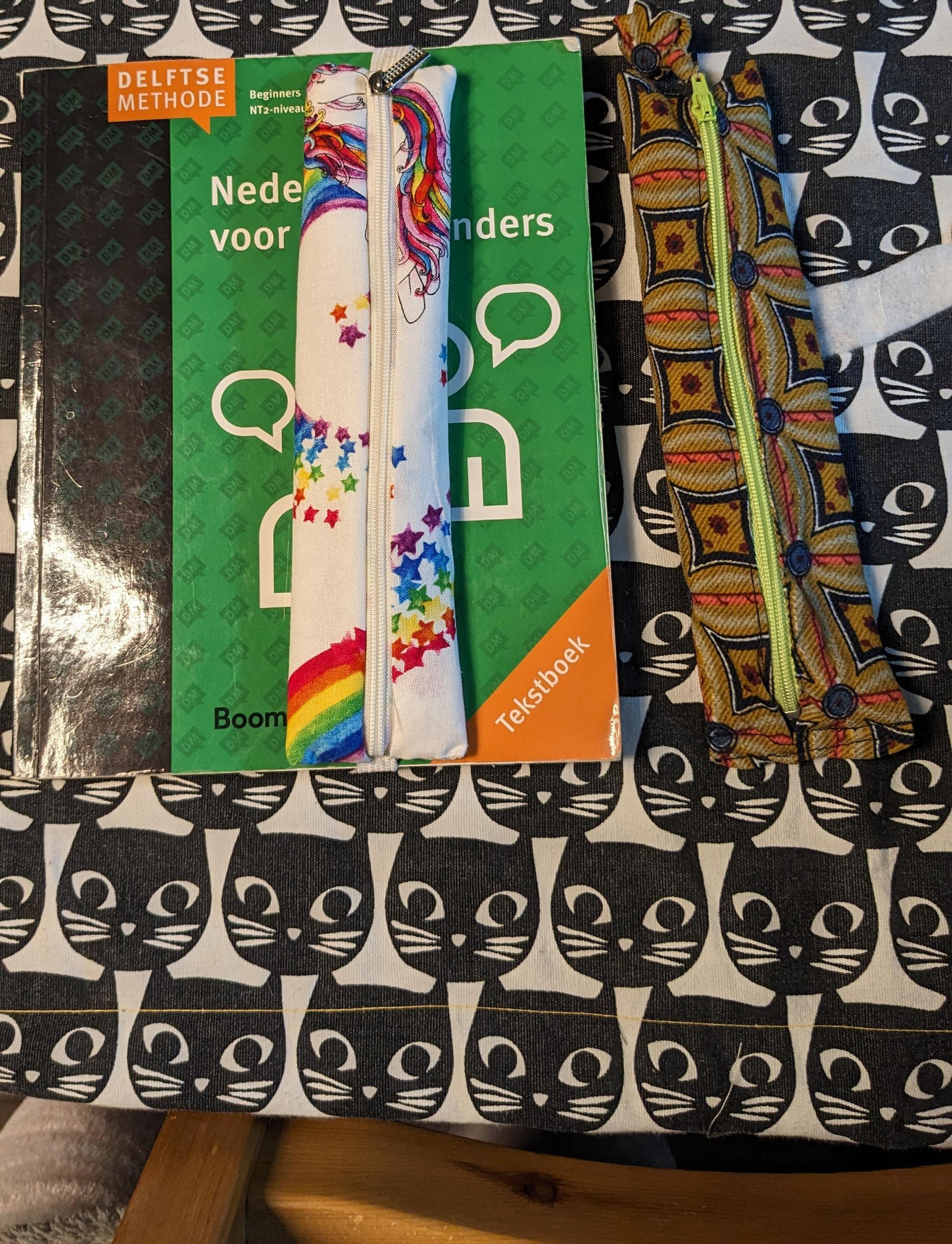 PEN CASE WITH AN ELASTIC BAND FOR JOURNAL