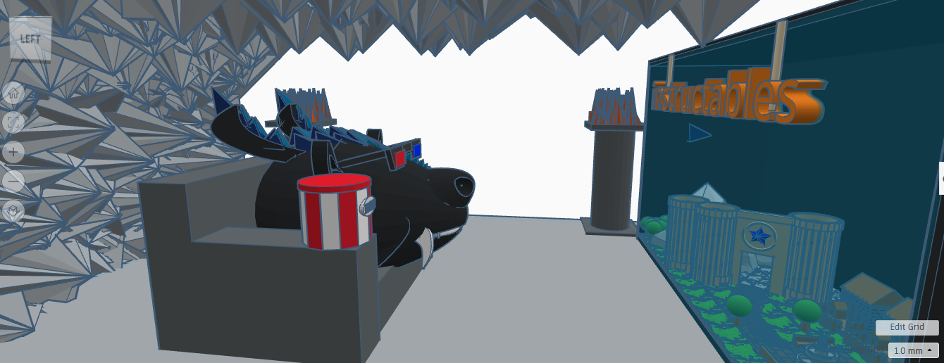 My Dragon Watches Tv (100% Made by My Little Daughter: Natasha)