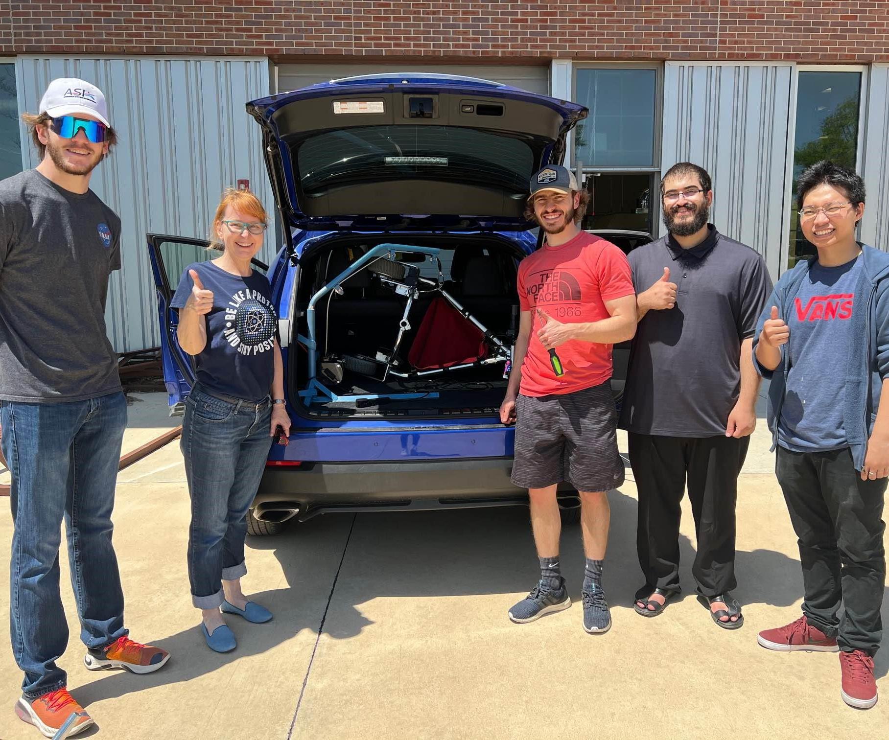 Custom Scooter Lift System for Lexus NX SUV