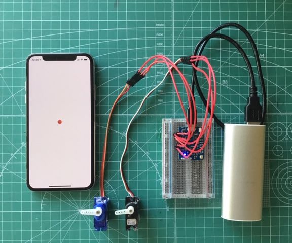 Controlling RC Servos Wirelessly Over UDP