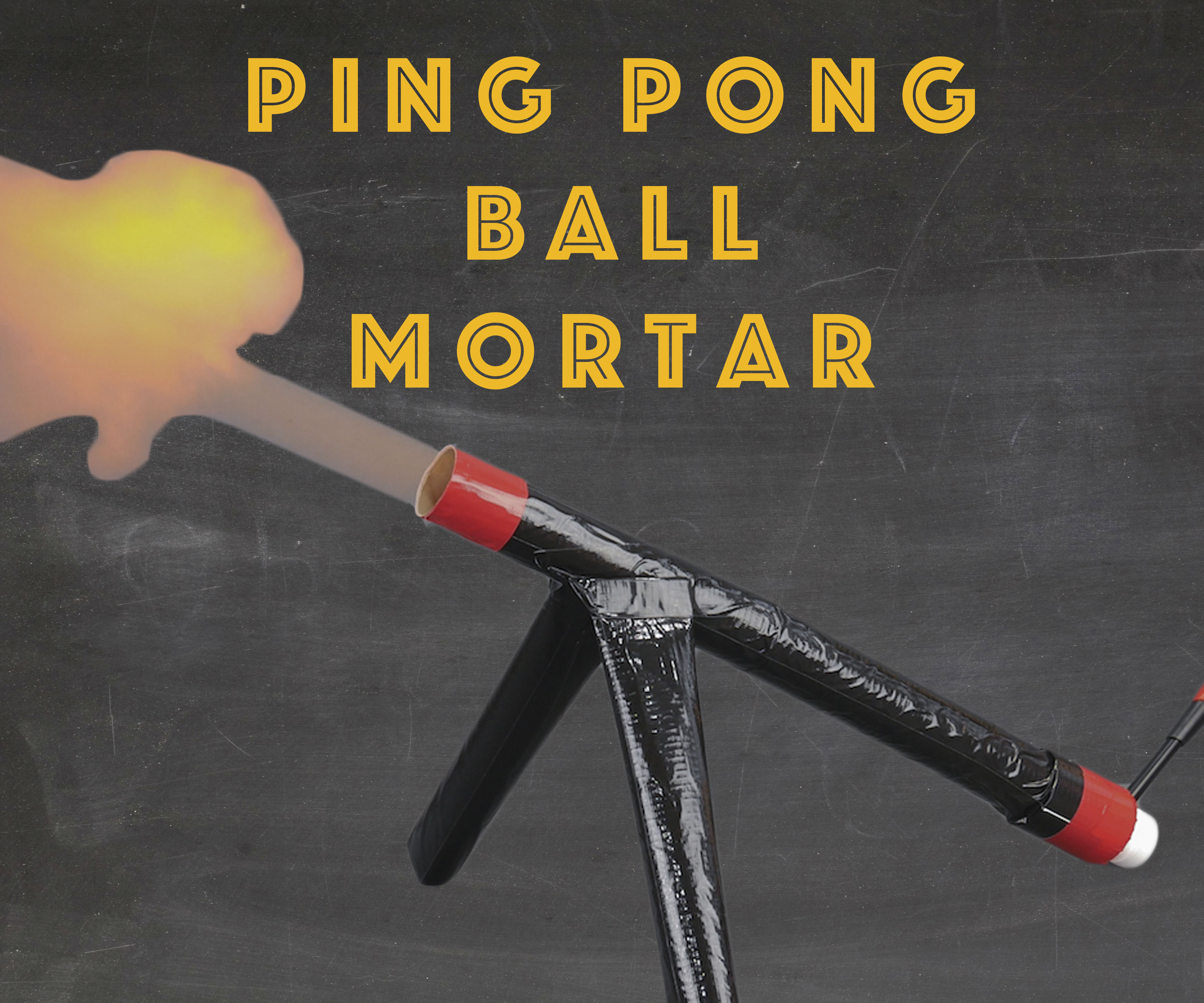 Ping Pong Ball Mortar