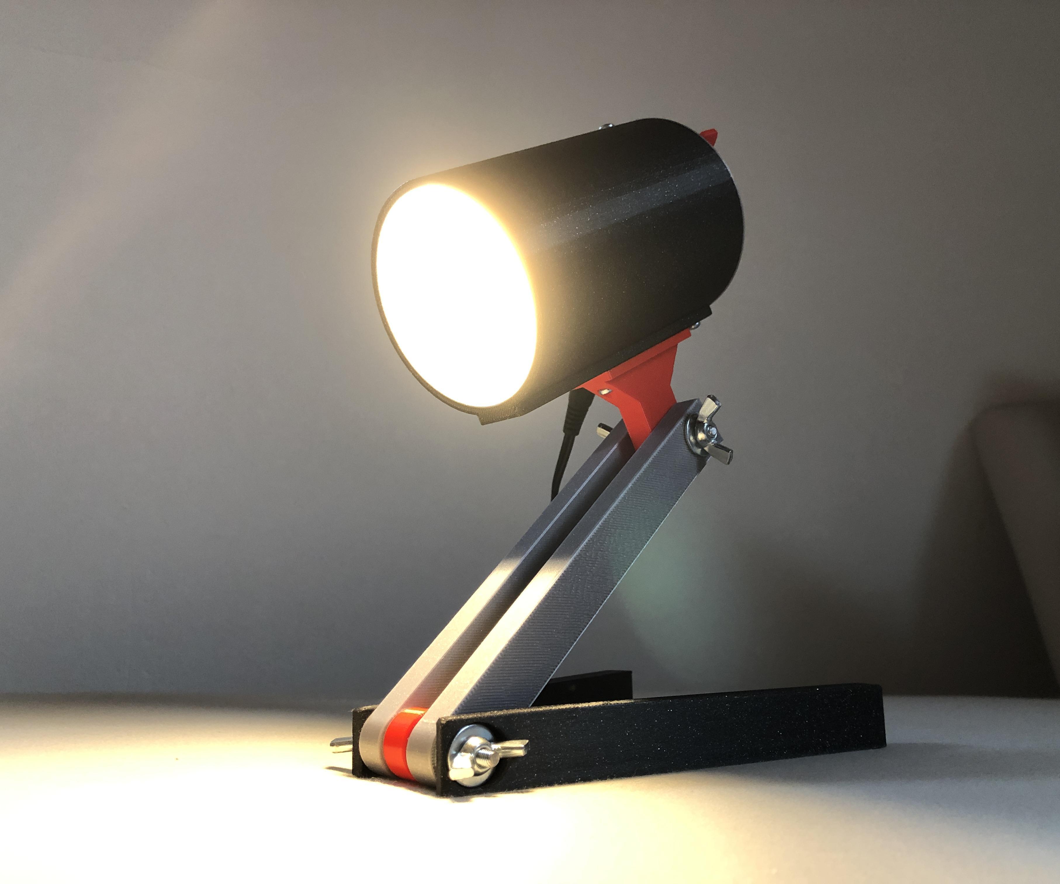 Bedside Lamp (Tube) - LED 12V 2.5W - 3D Printed