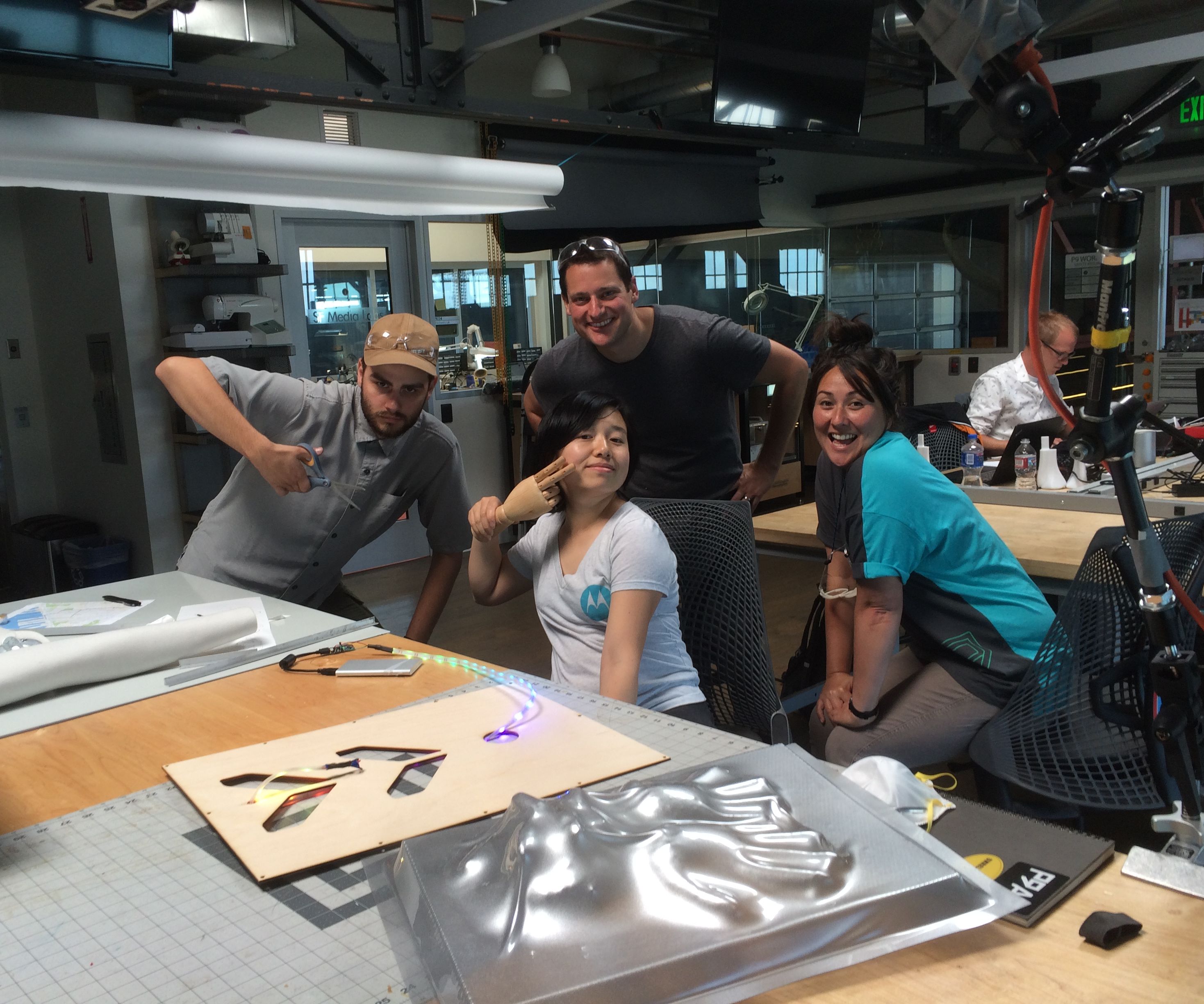 Pier 9 Team Build - LIGHT-UP BATWING MASSAGE HOT DOG BUN HUGGER