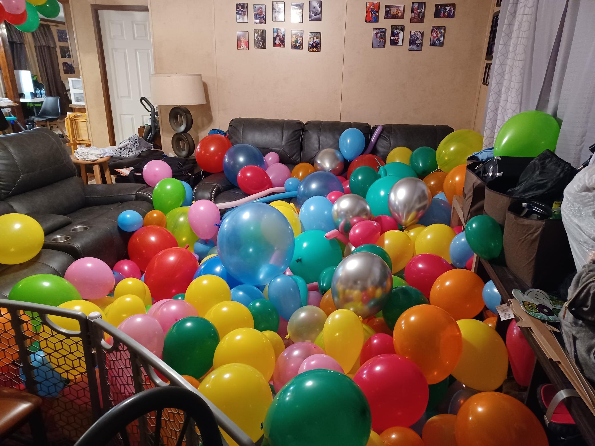 Baby Balloon Birthday Party