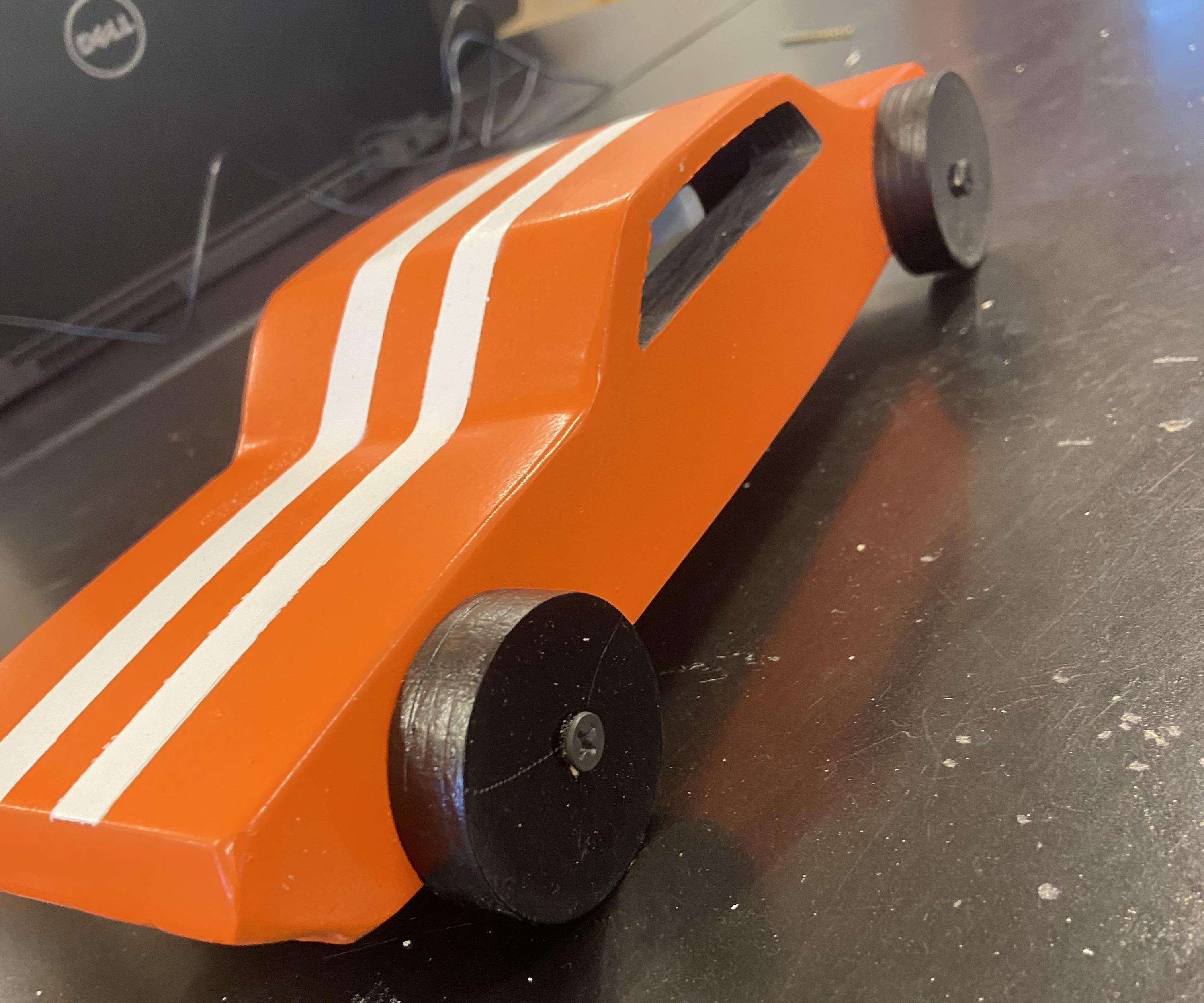 Mercury Cougar Wooden Toy Car