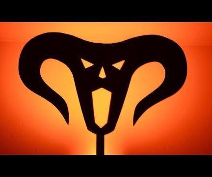 Lord of the rings inspired LED Strip Lamp | LOTR Balrog mood Lamp | bending plywood project