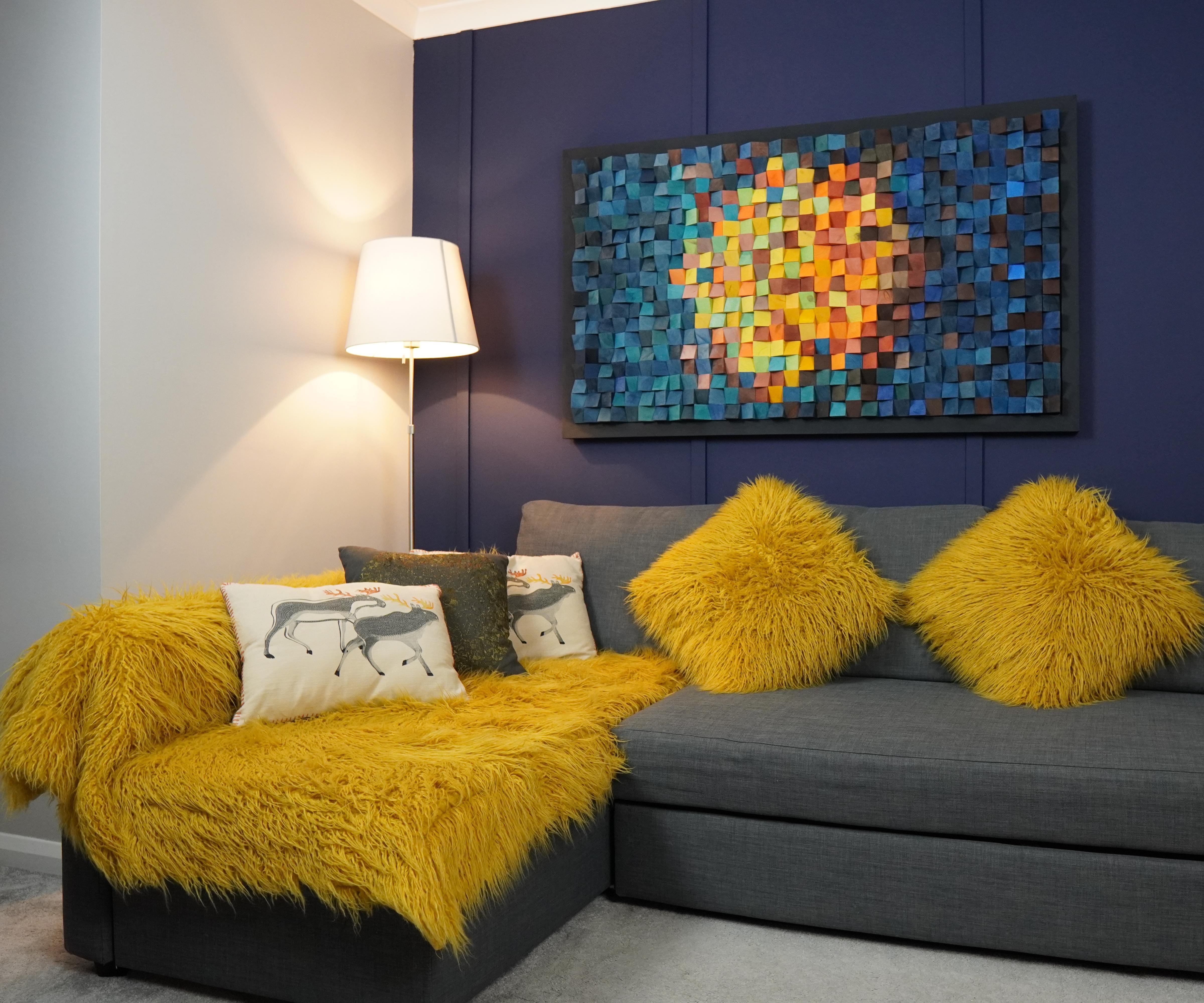 Wooden Blocks Wall Art