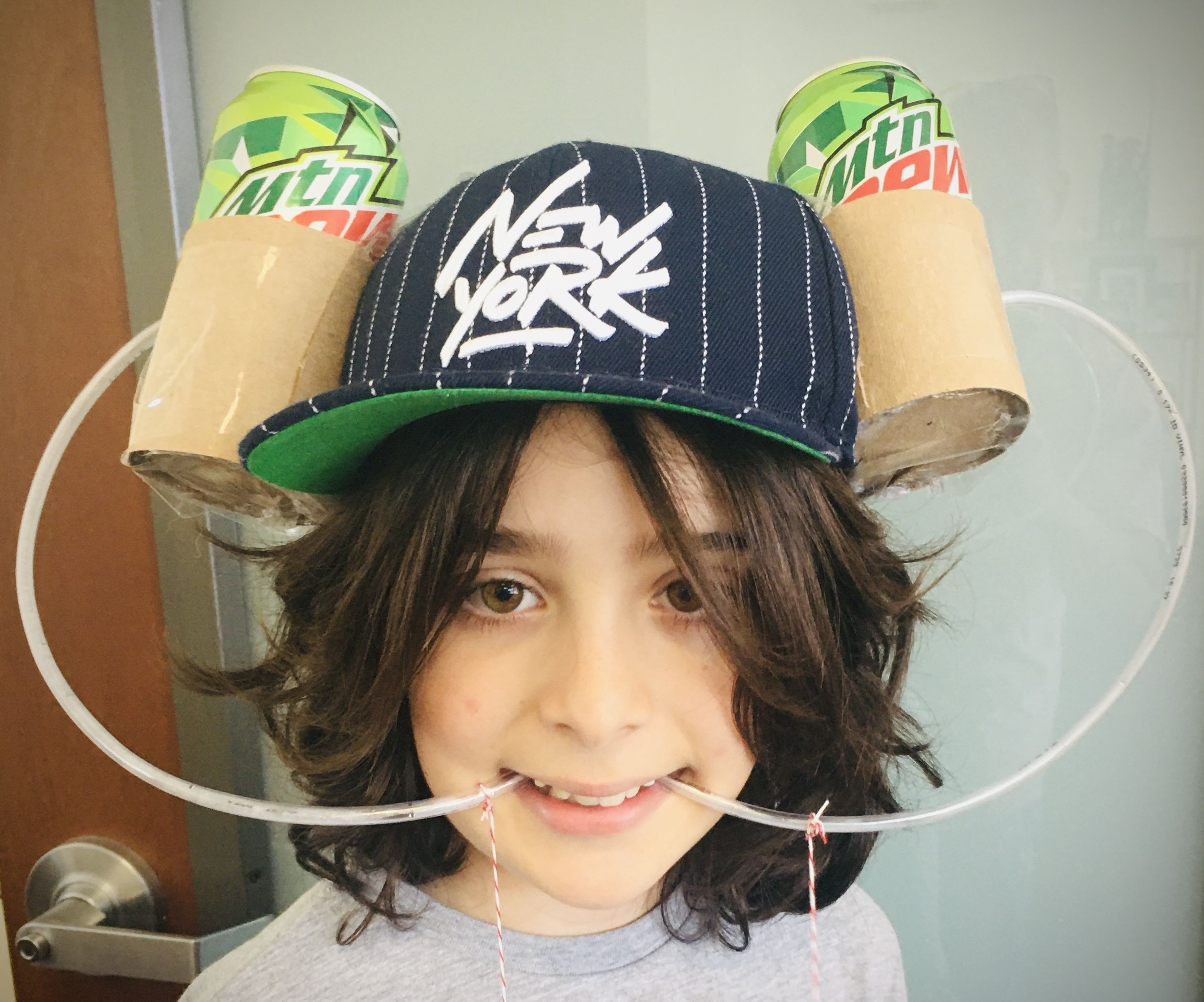 Soda Drinking Hat!