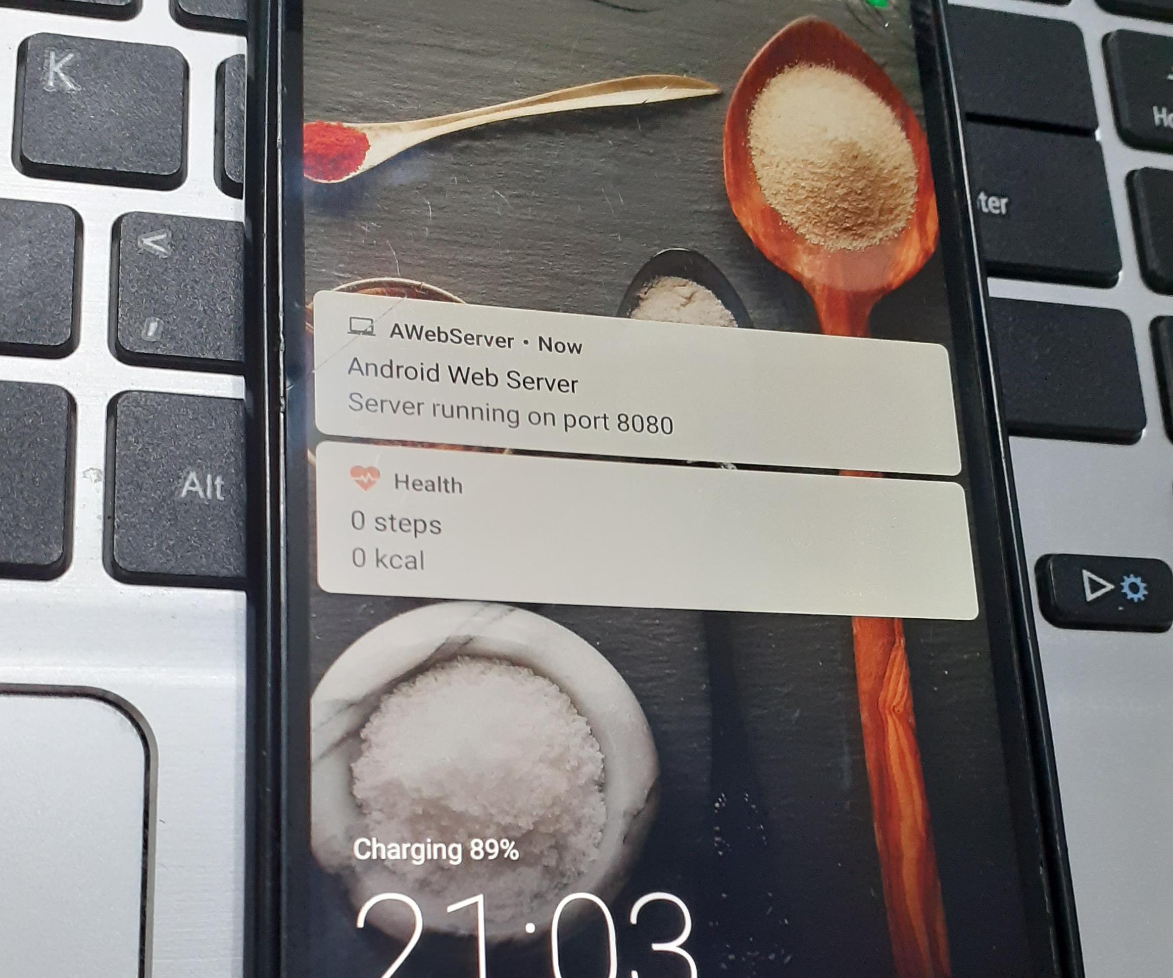 Old Android Phone to WebServer