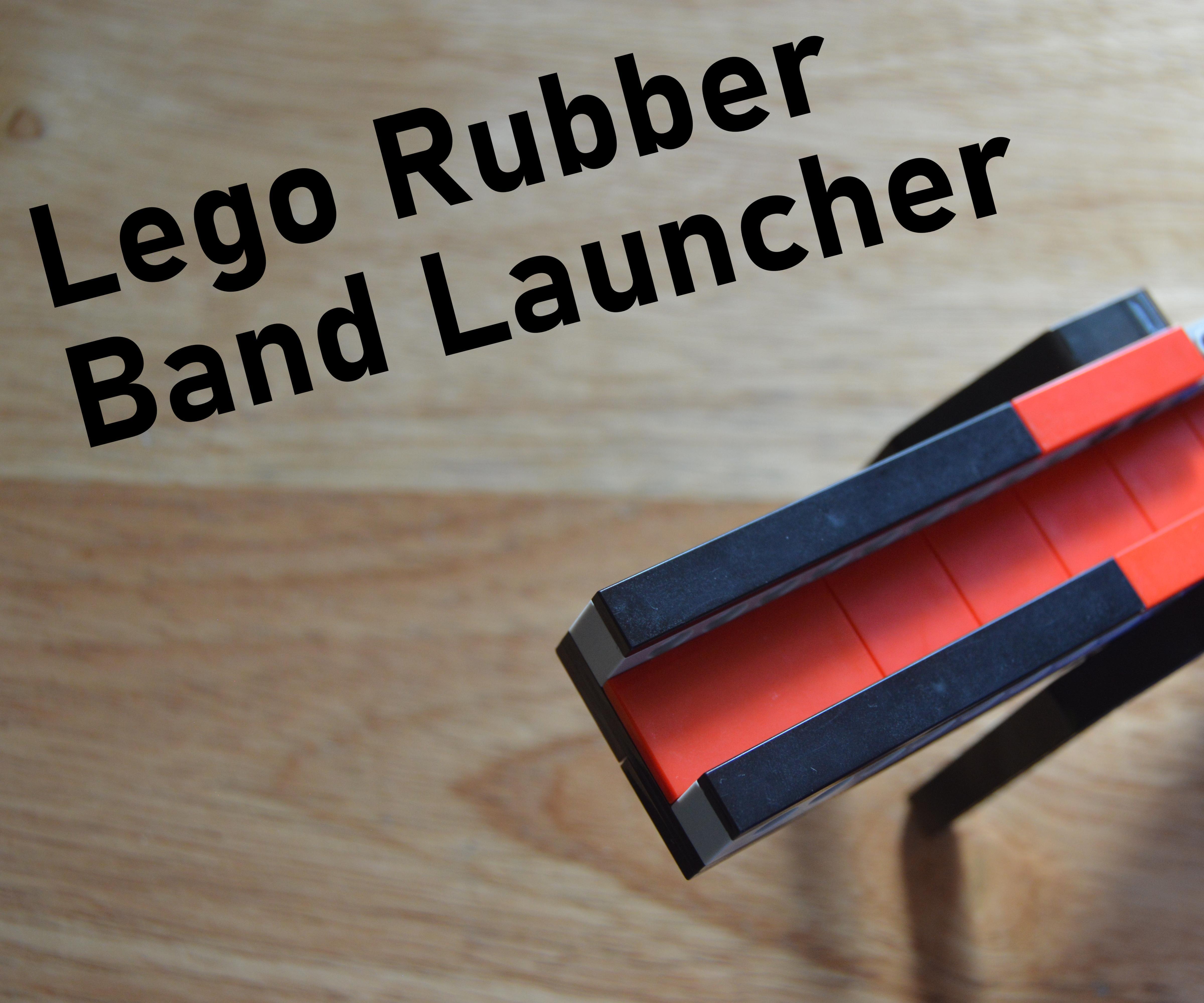 How to Make a LEGO Rubber Band Launcher: in 7 Easy Steps