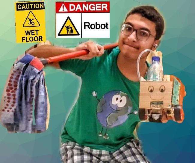 Floor Cleaning Robot Using Arduino !