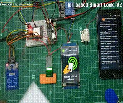 IoT Based Smart and Secure Lock V2.0