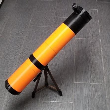 Fully* Printed Newtonian Telescope