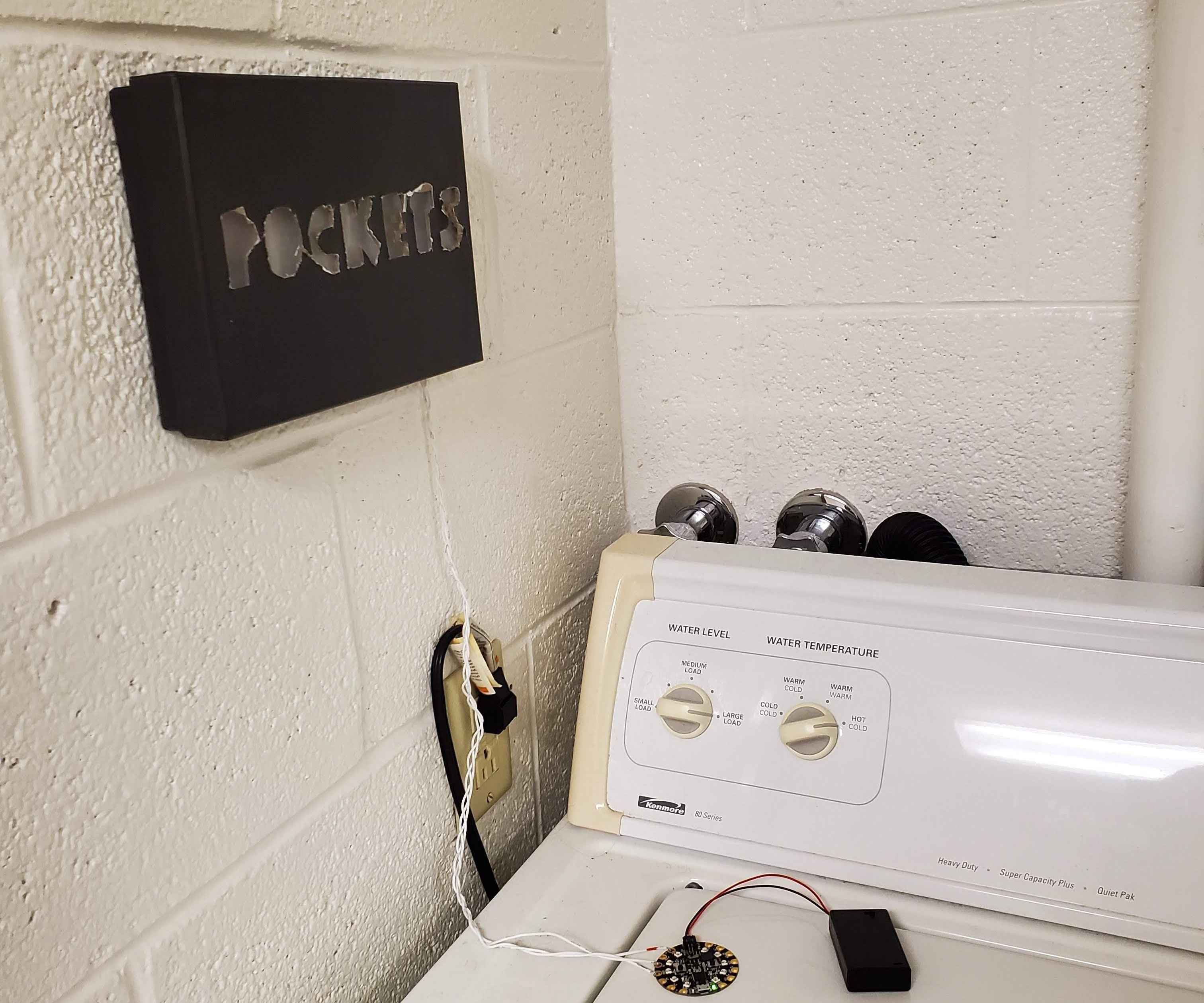 Laundry Warning Sign