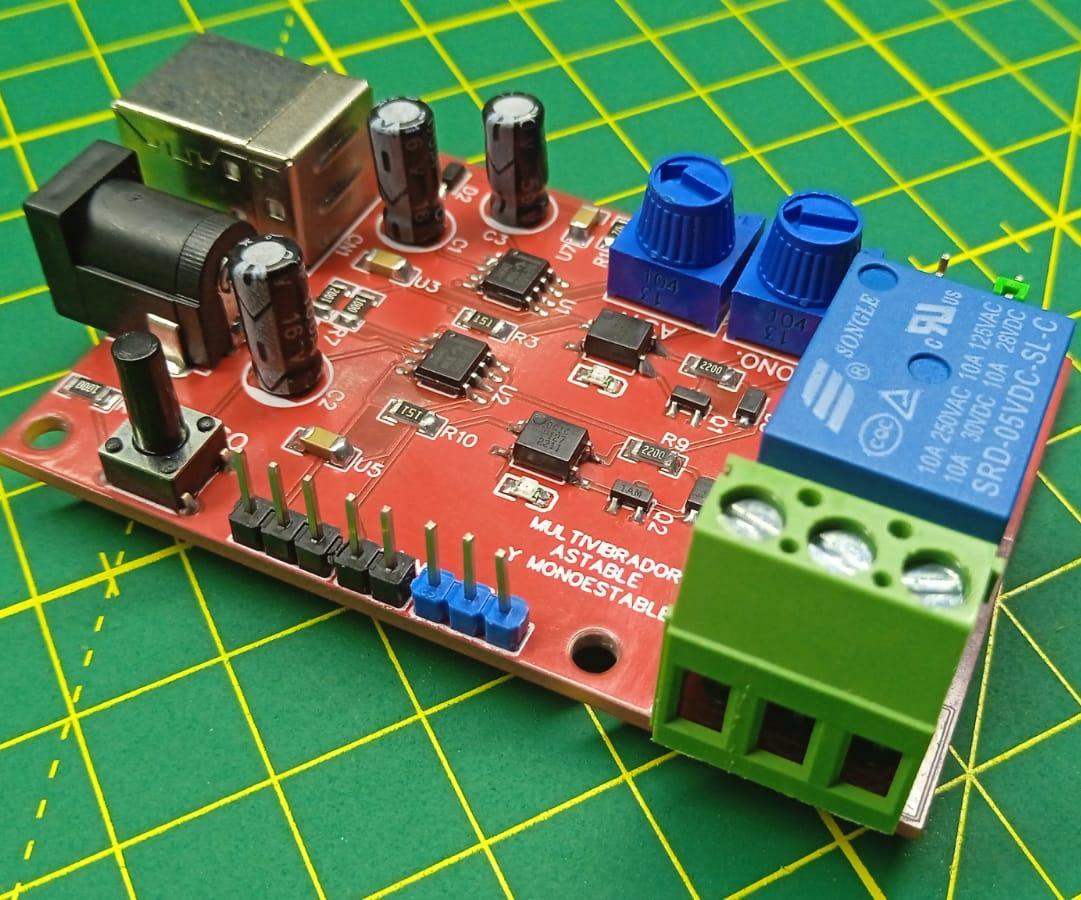 ASTABLE AND MONOSTABLE TIMER