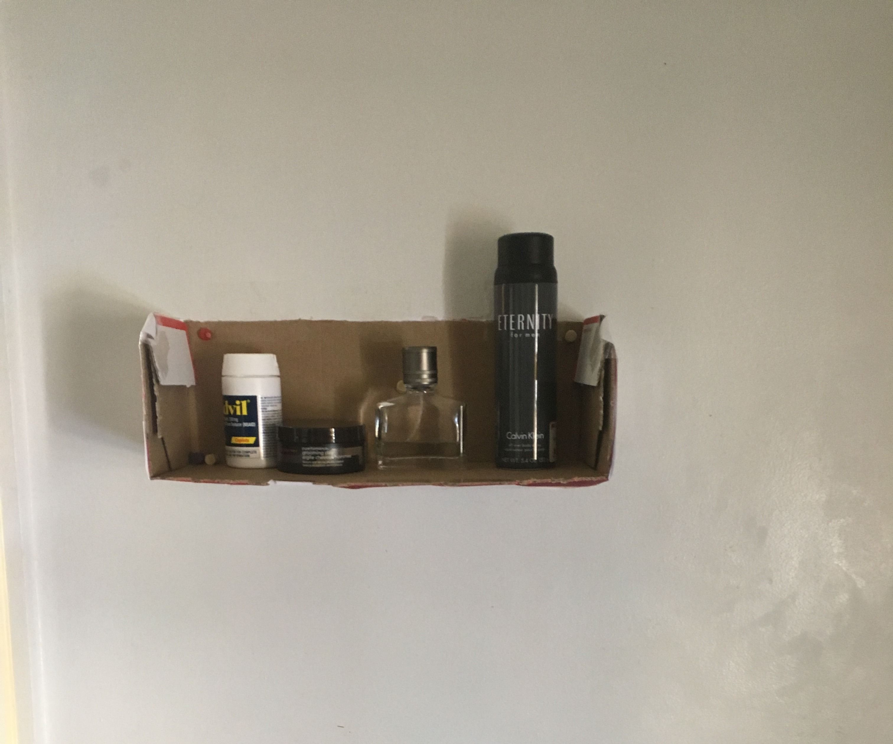 Simple Shoebox Shelf