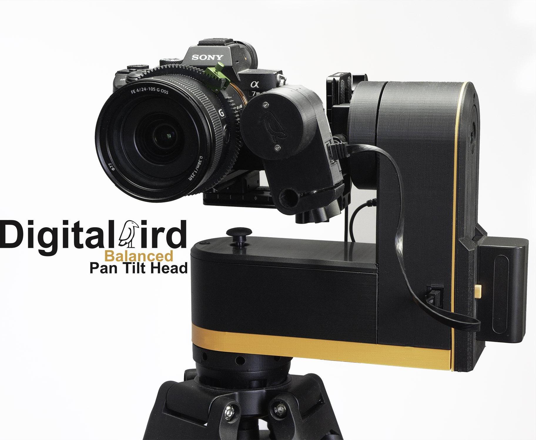 Camera Pan Tilt Head Fully Programable With WIFI PTZ Capability