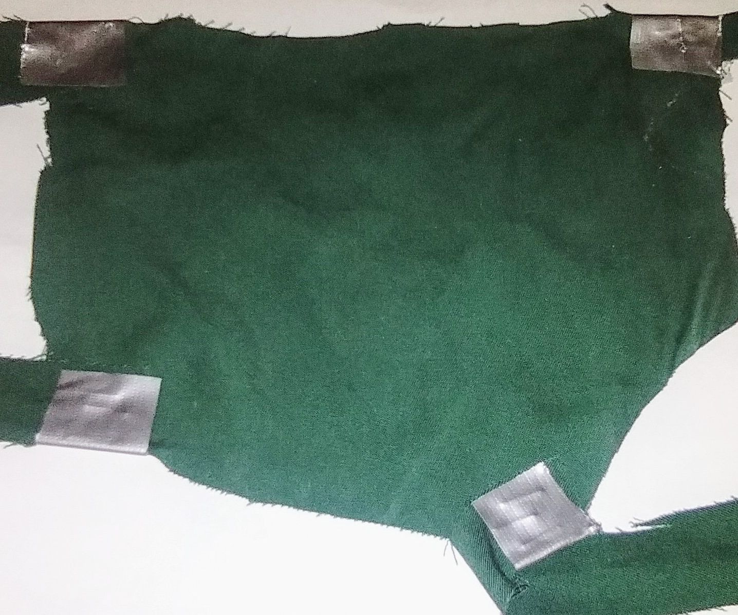 Simple No Sewing Facemask From Old Shirt Using Staples for Coronavirus, Version 2