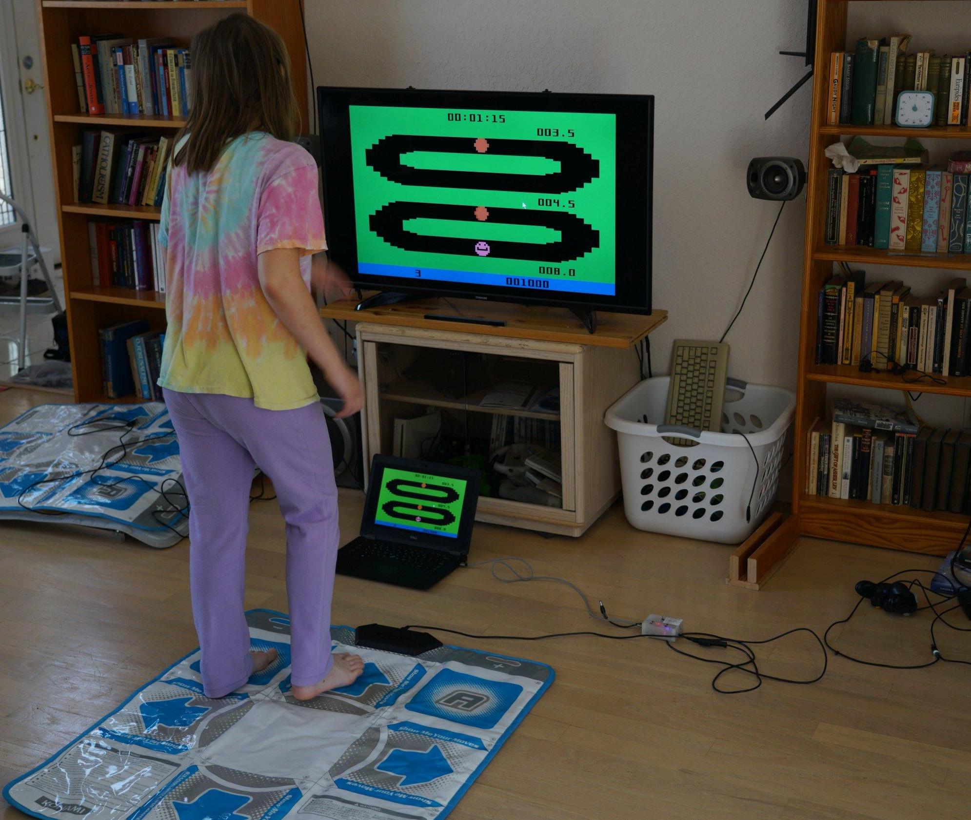 Exergaming Emulation II: Foot Craz (Atari 2600)