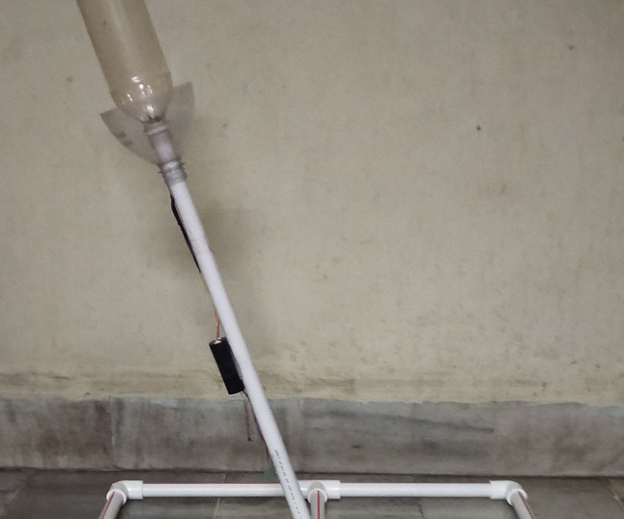 Perfume/deodorant Fueled Ballistic Missile Launcher