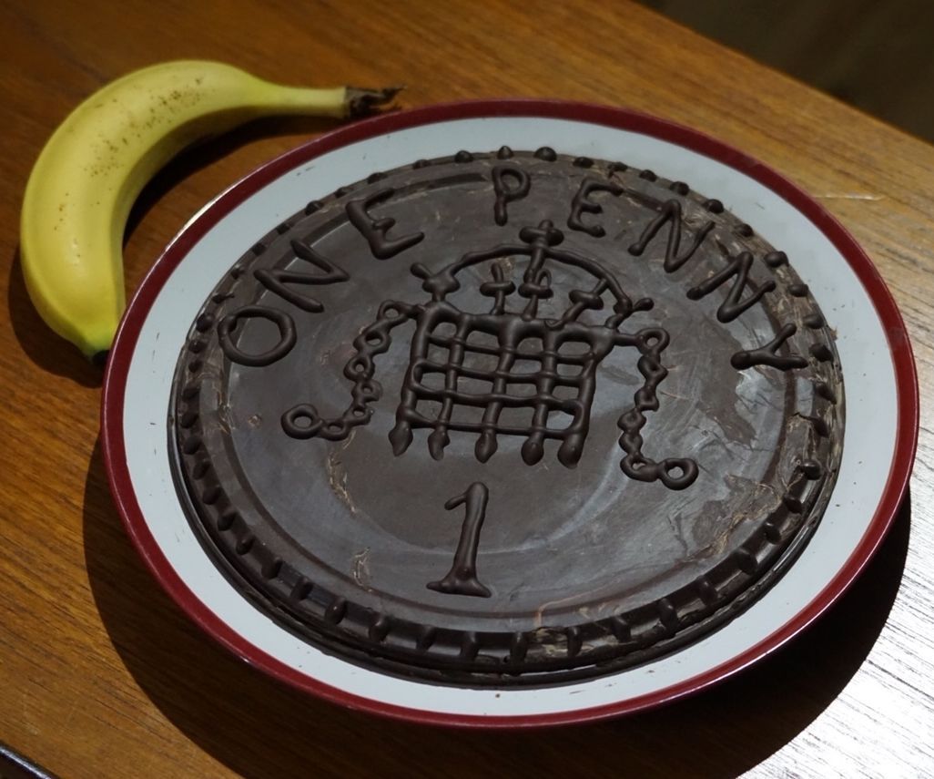 Giant Chocolate Coin