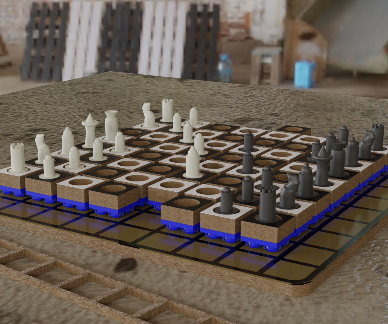 Ajedrez Sísmico - Seismic Chess 