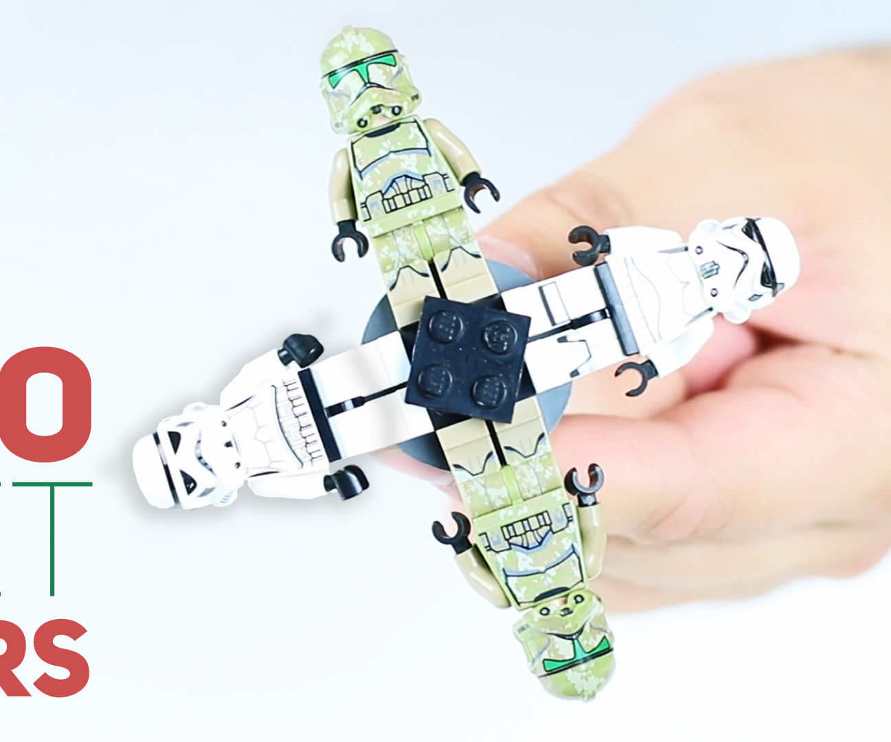 3 LEGO Fidget Spinners