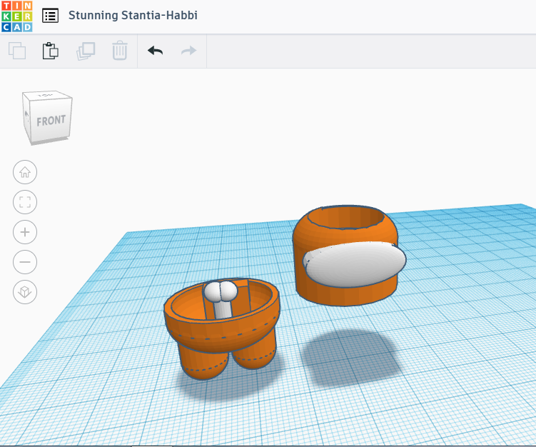 Amongus Self Watering Planter Made With Tinkercad