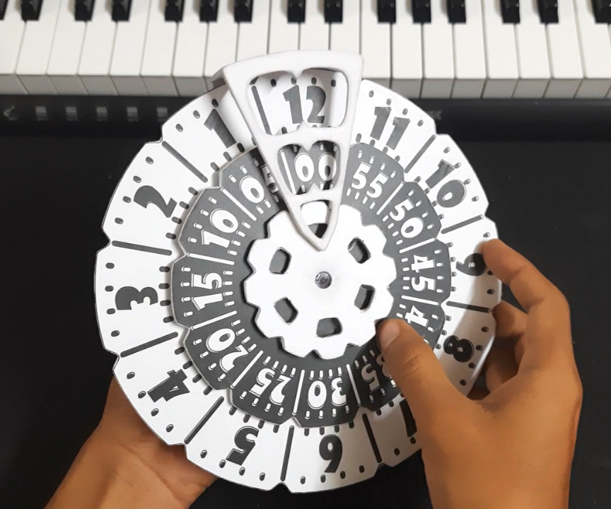 How to Make a Clock That Tells Time With a Twist...?