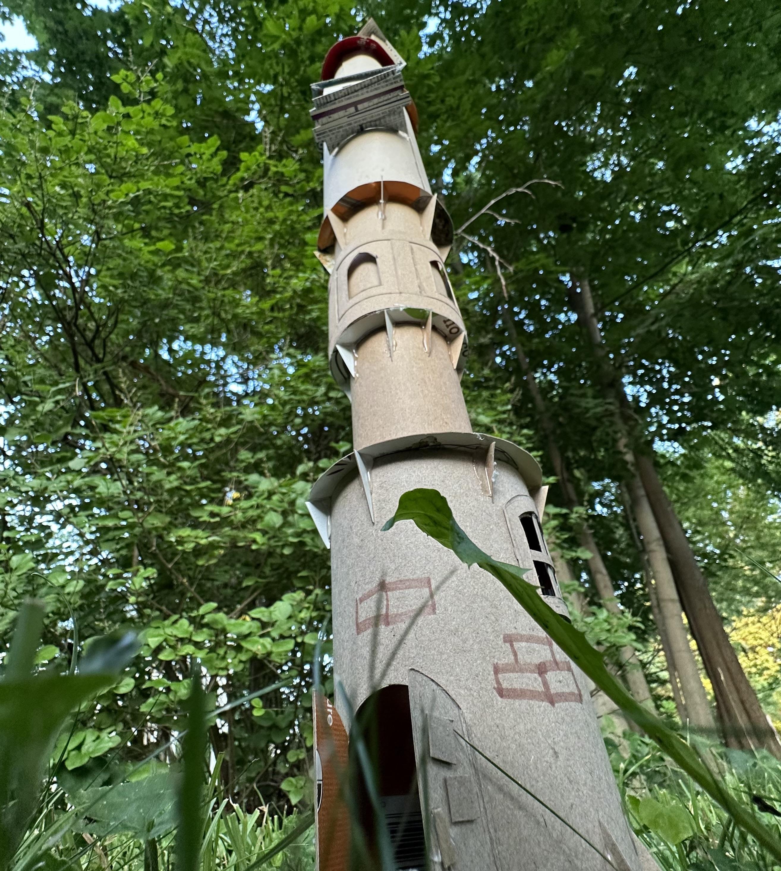 How to Turn Cereal Boxes Into a Wizard Tower
