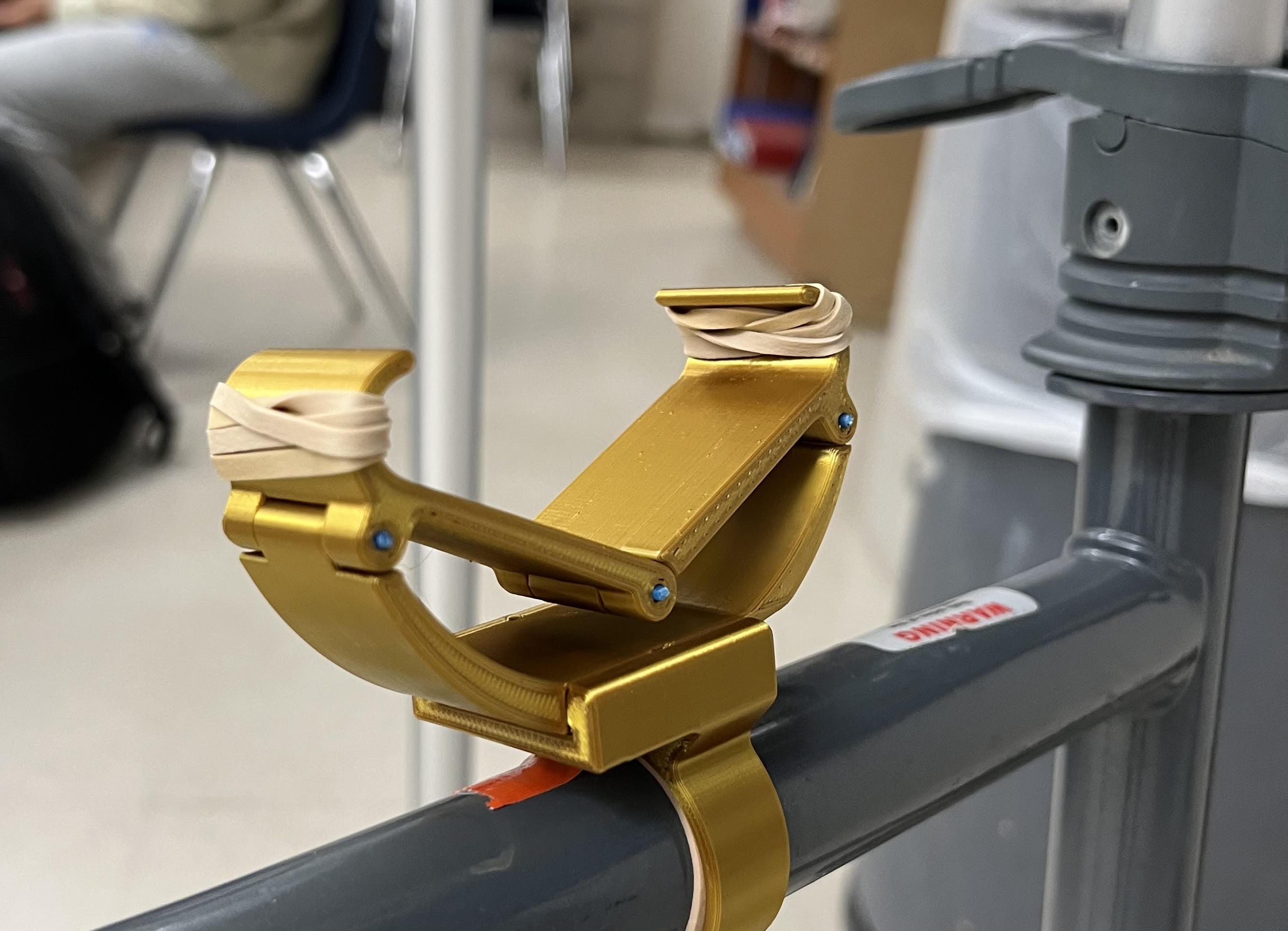 Phone Clamp for Walker, Handlebar, Etc.